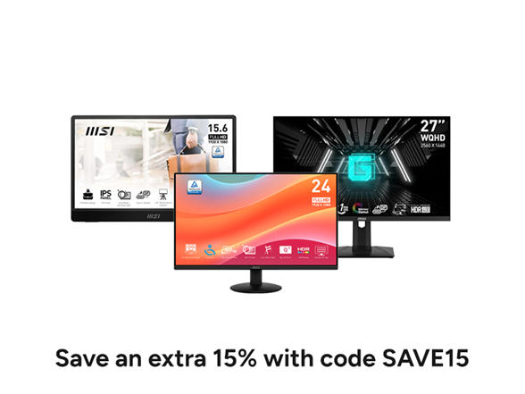 MSI Monitor Dealapalooza