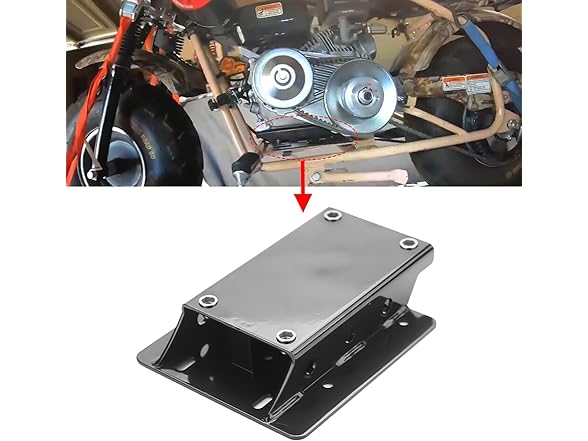 Torque Converter Motor Riser Plate Mount