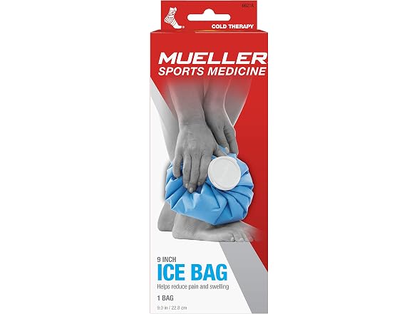 Mueller Reusable Ice Pack 9in Bag Blue