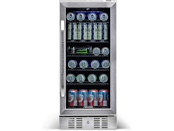 Newair Built-in Beverage Fridge - 96 Cans