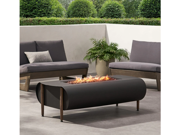 Christopher Knight Home 50"L Modern Fire Pit
