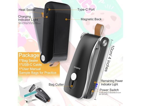 Aedicce Mini Bag Sealer