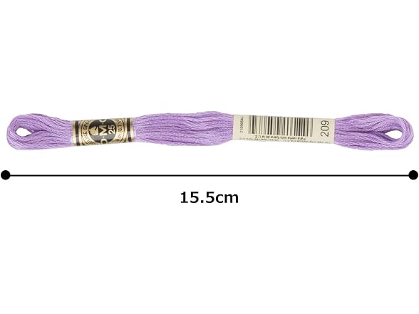 DMC 6-Strand Embroidery Cotton Floss, Dark Lavender