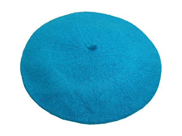 Joyhy Women (OS-M) Solid Classic French Beret Acid