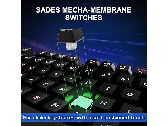 SADES Battle Ram Gaming Keyboard and Mouse