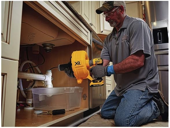 DEWALT DCD200D1 20V MAX XR Drain Snake Kit