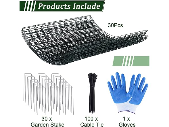 Niuyhe 30 Pcs Plant Protectors