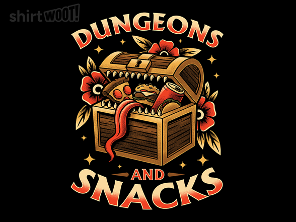 Dungeon Monster Snack Tattoo