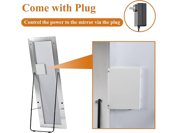 NeuType LED Mirror 63"x 20" Full Length 
