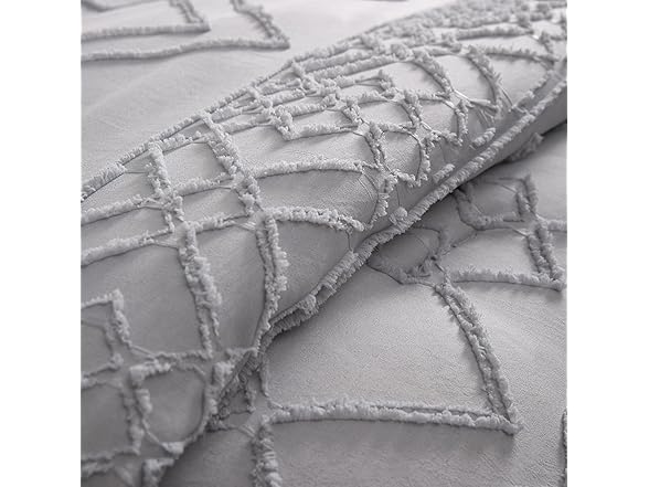 Arianaut Boho Queen Comforter Set Grey