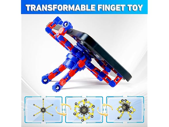 Transformable Fidget Spinners