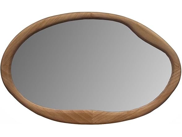 Howard Elliott Collection Quarry Oval Mirror