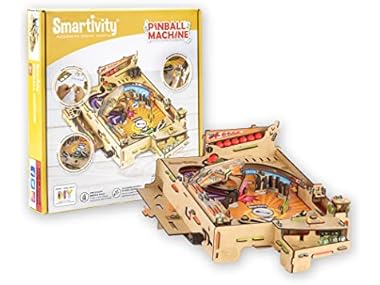 $32.99, Was $34.98, 5% Off! Pinball Machine Wooden  STEM Learning Toy dealfomo