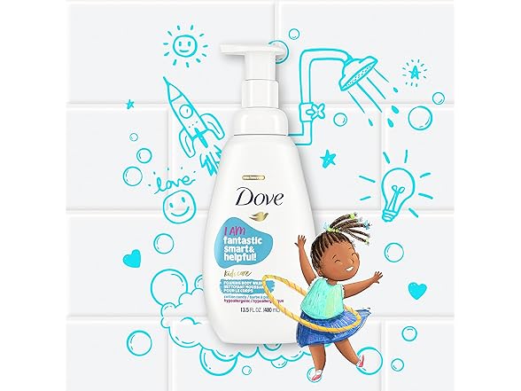 Dove Kids Care Foaming Body Wash For Kids