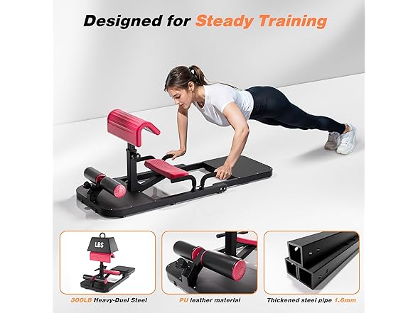 Hip Thrust & Squat Machine for Home