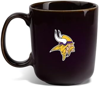 The Memory Company Officially Licensed NFL 15oz Artisan Faded Rim Ceramic Mug - Premium Fan Drinkware with Team Logo, Ideal Coffee Cup for Home, Office & Game Day