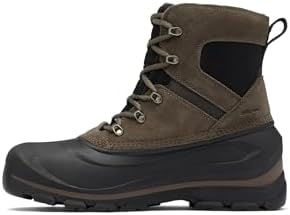 SOREL Men's Buxton Lace Waterproof Boot - Major, Black - 10