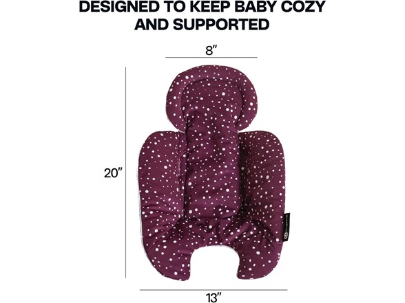 4moms RockaRoo and MamaRoo Infant Insert Maroon