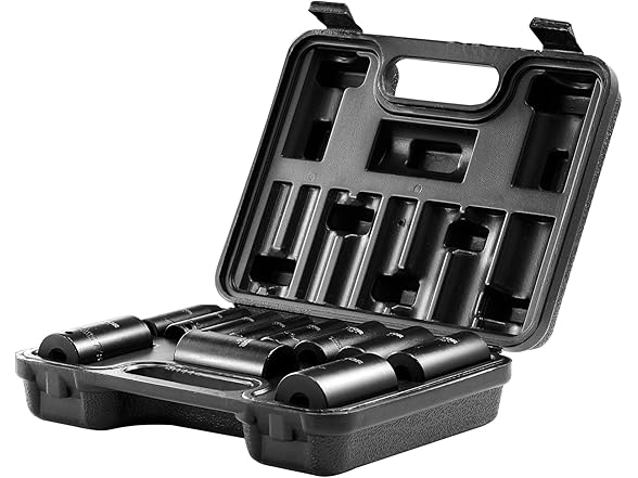VEVOR 3/8" Drive 11 Piece Deep Socket Set