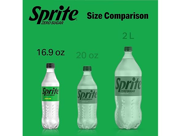 Sprite Zero, 16.9 fl oz, 6 Pack