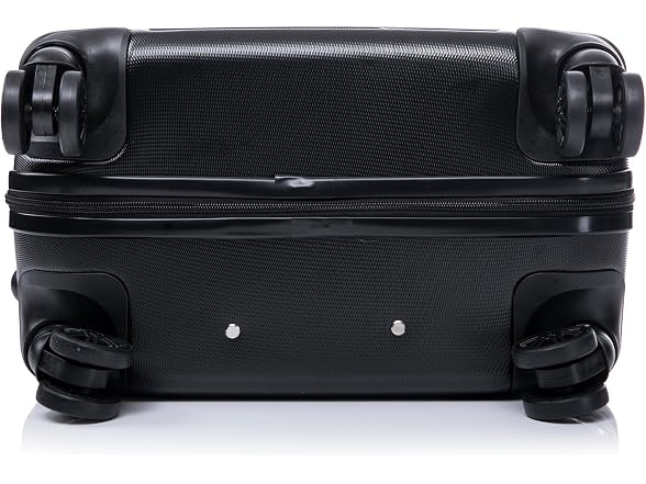 Tucci Italy Travola 3-Piece Hardside Spinner Luggage Set, Blk