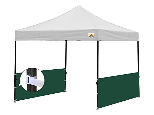 ABCCANOPY Sunwall Half Walls 2pk Green