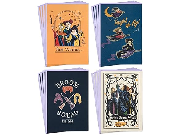 Hallmark Hocus Pocus Halloween Cards Assortment