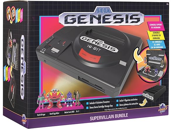 SEGA Genesis Supervillain Boss Bundle Display