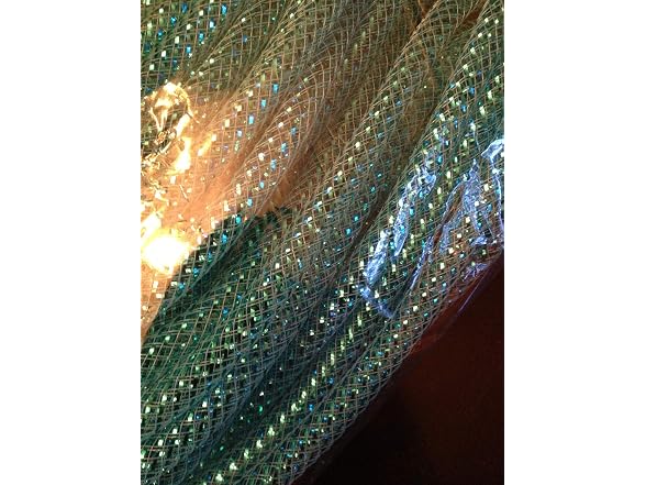 Craig Bachman Turquoise Deco Mesh Flex Tubing