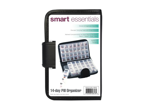 Smart Essentials 14-Day Pill Organizer
