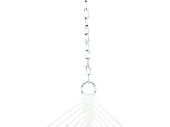 Sunnydaze Extra Large Quilted Hammock with Spreader Bars Woodland Stripe