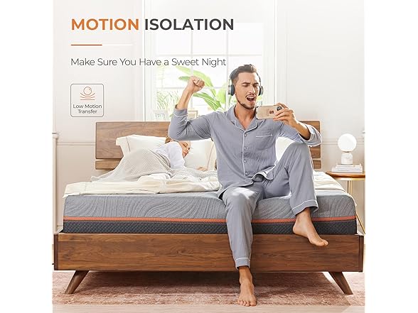 Sweetnight Memory Foam Mattress, 12" Queen