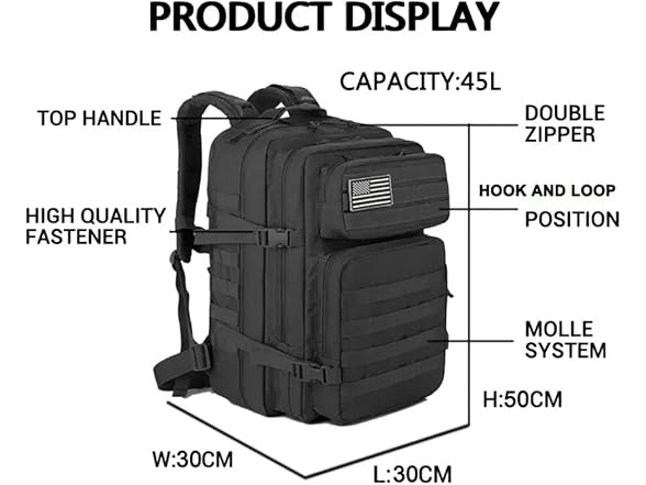 Fifarise Oxford Military Tactical Backpack