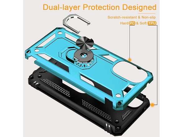 Muntinfe for Motorola Moto G 5G 2022 Case with 2