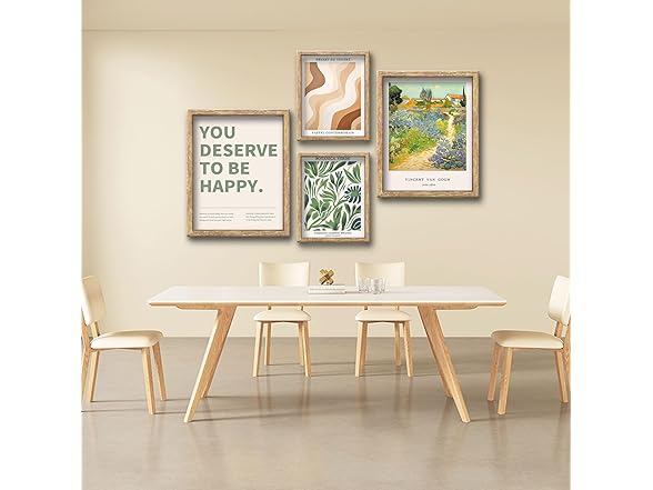 Modern Wall Art Print Set 4