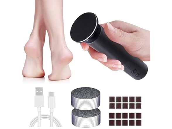 Electric Callus Remover w/Nail File