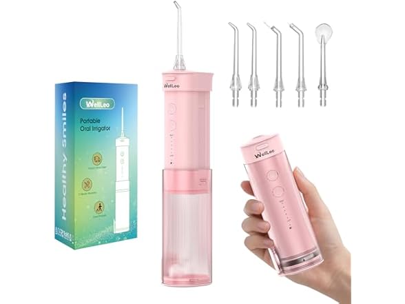 wellleo Mini Water Flosser for Teeth