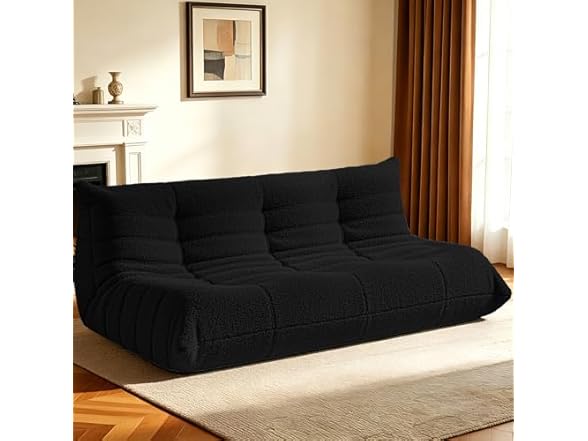 Black 3-Seater