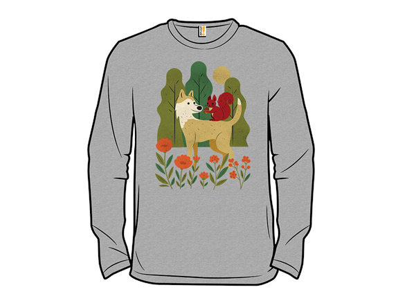 Dog and Squirrel in the Park