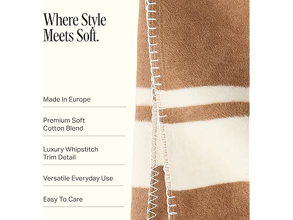 Preston Lane Highrise Throw Blankets