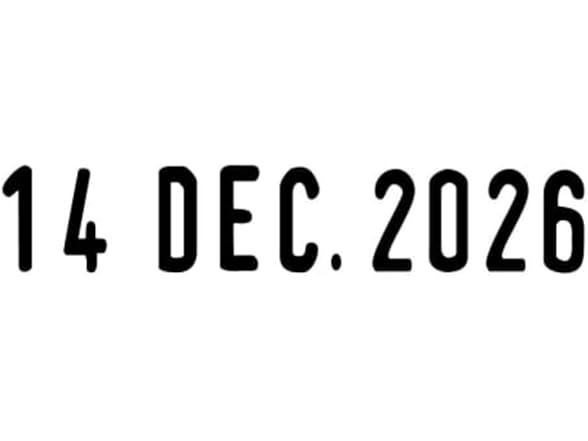 Trodat Self Inking Date Stamp