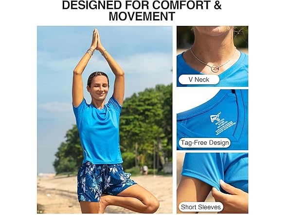 Kanu Surf Women's Royal Rashguard (XXL)
