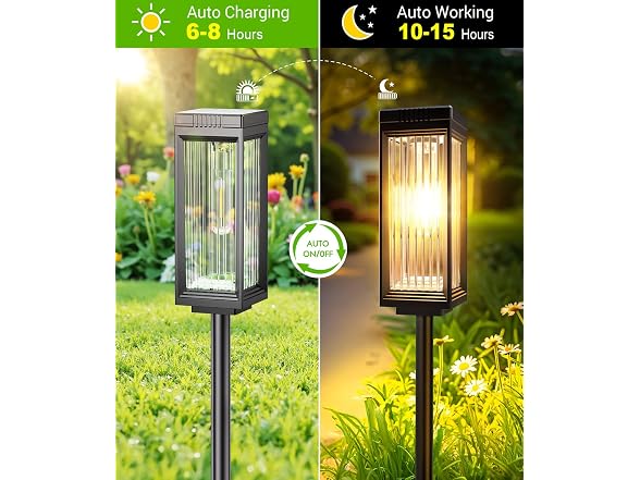 ELECLINK Solar Lights Outdoor Pathway
