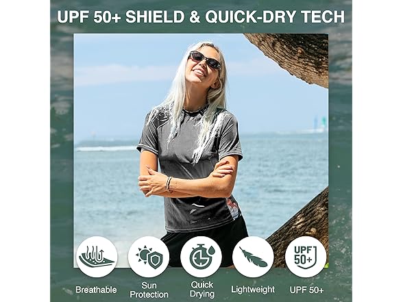 Kanu Surf Women's Charcoal Rashguard (XL)