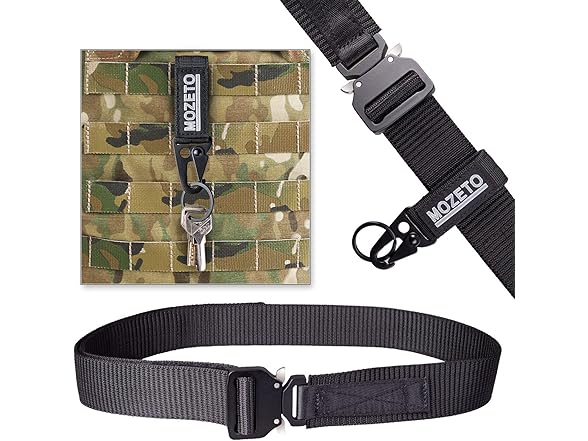 MOZETO Tactical Belts for Men 1.5" Nylon