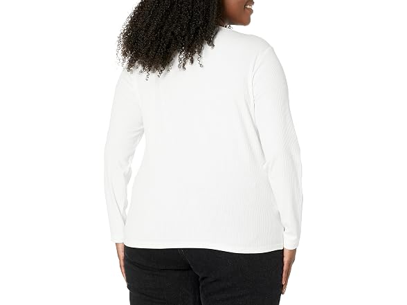 Amazon Essentials Women Rib Knit Crewneck Top