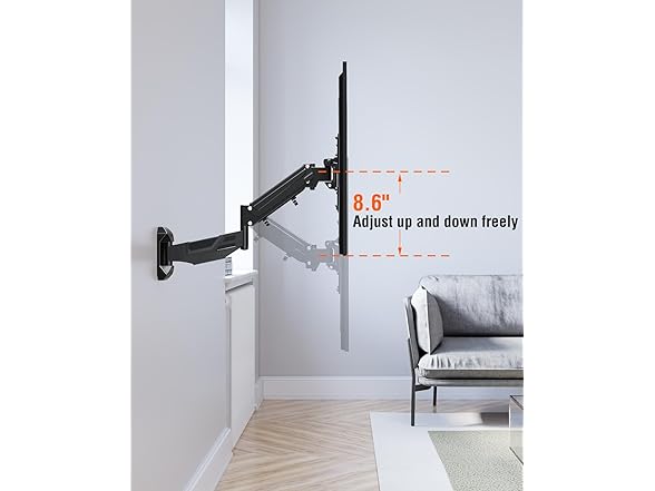 ELIVED Height Adjustable TV Mount | 23-55In