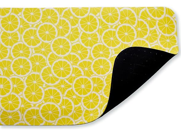 Zesty Lemons Everywhere Anti-Fatigue Floor Mat,