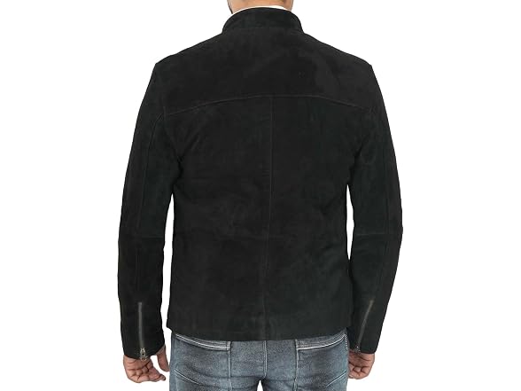 Decrum Men (XL) Suede Leather Jacket