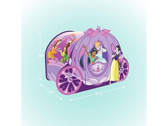 Playhut Disney Princess Carriage Crawl Through - Gallery 9